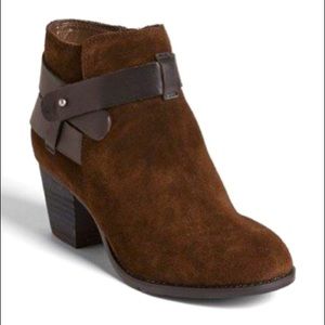 Dolce Vita Brown Suede Booties